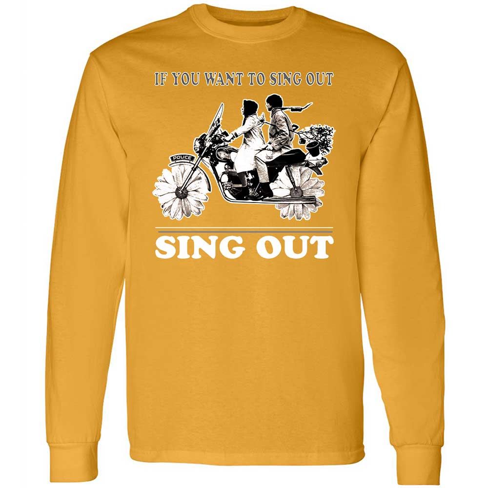 If you want to sing out, sing out - Gold - 13