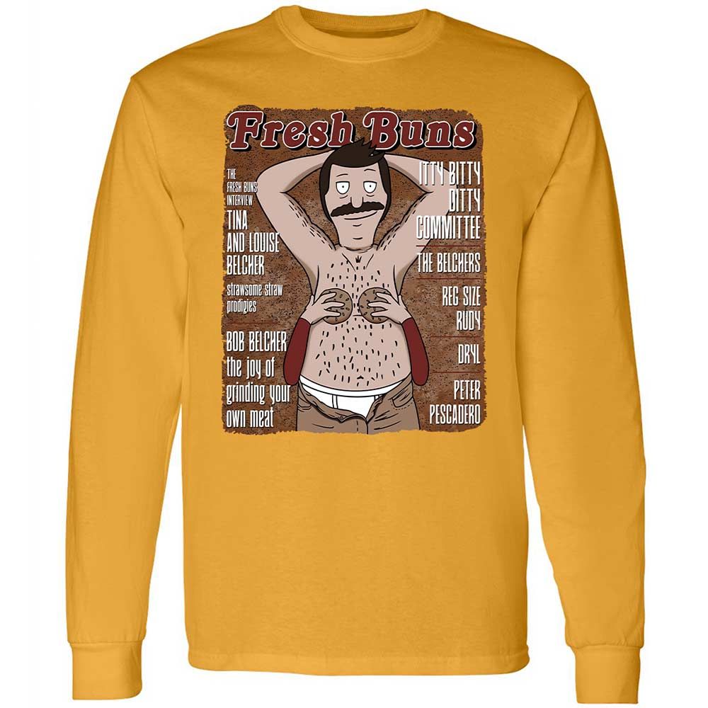 Long Sleeve T-Shirt - E3AEK37S - Gold - 13