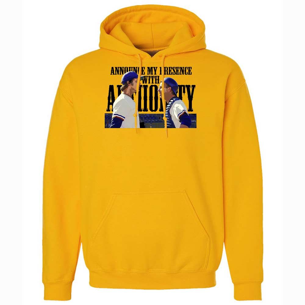 Announce my presence with authority - Gold - 13