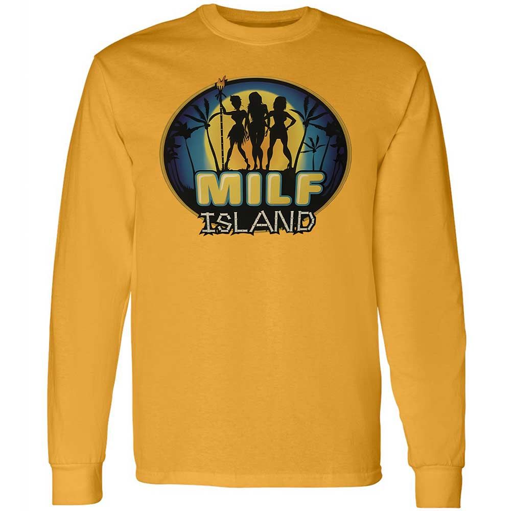 Long Sleeve T-Shirt - 13QCSXVT - Gold - 13