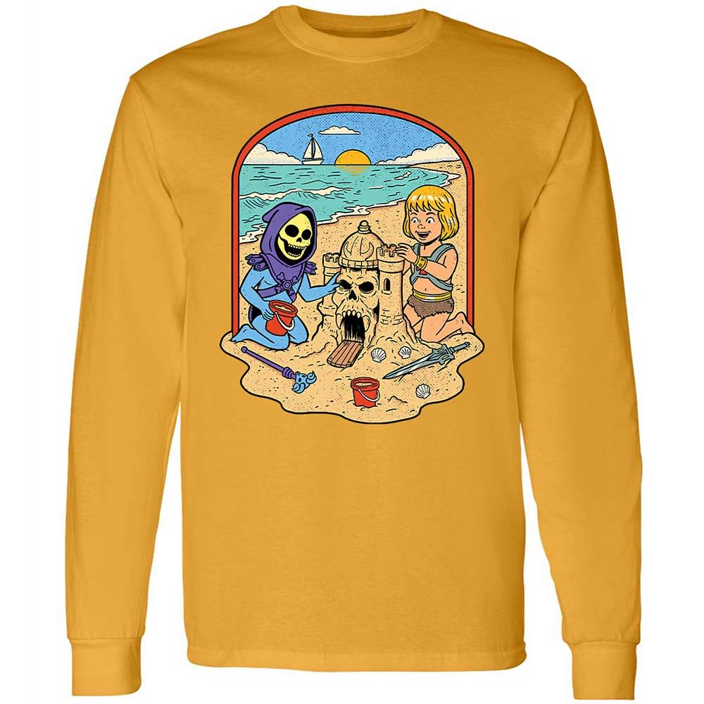 Long Sleeve T-Shirt - V6DV82KF - Gold - 13