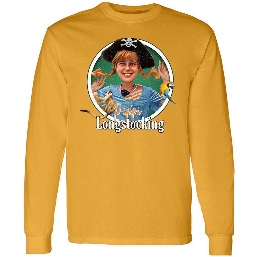 Long Sleeve T-Shirt - QUQ1PT24 - Gold - 13
