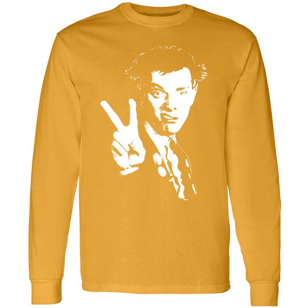 Long Sleeve T-Shirt - Black - Gold - 13