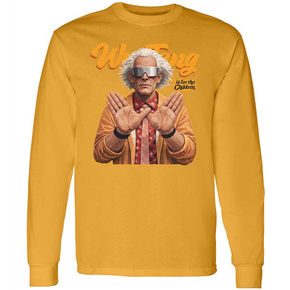 Long Sleeve T-Shirt - Black - Gold - 13