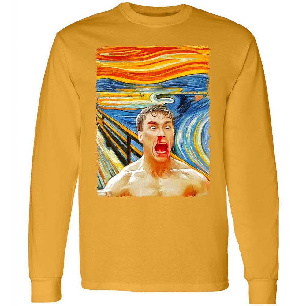 Long Sleeve T-Shirt - 6UE4ZX51 - Gold - 13