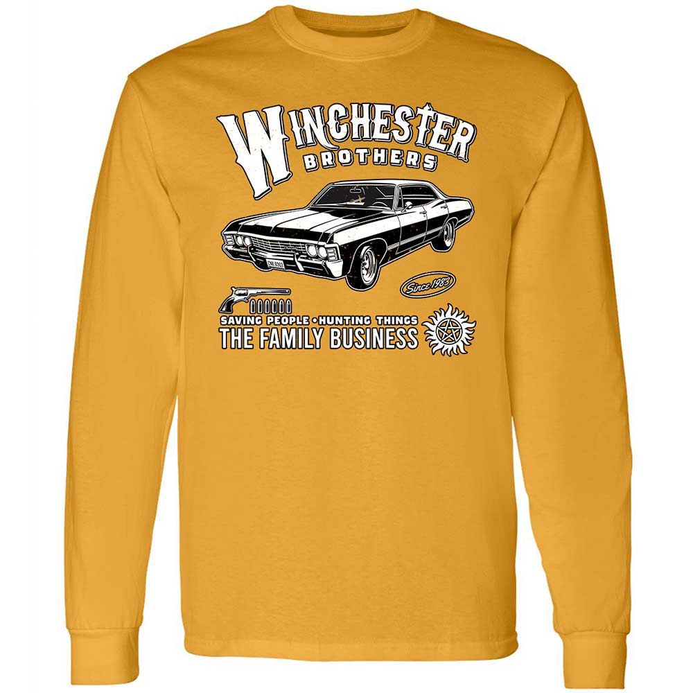 Long Sleeve T-Shirt - MXQFW52J - Gold - 13