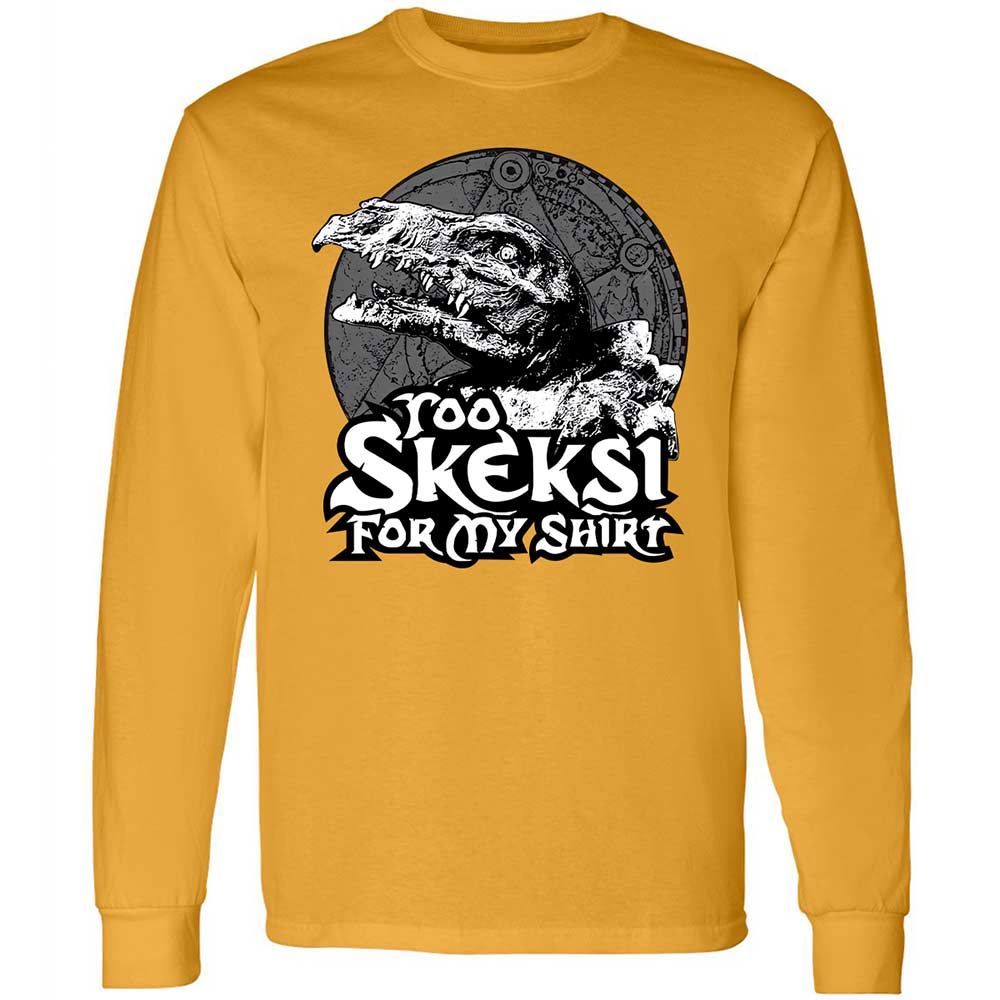 Long Sleeve T-Shirt - GR6HVFYQ - Gold - 13