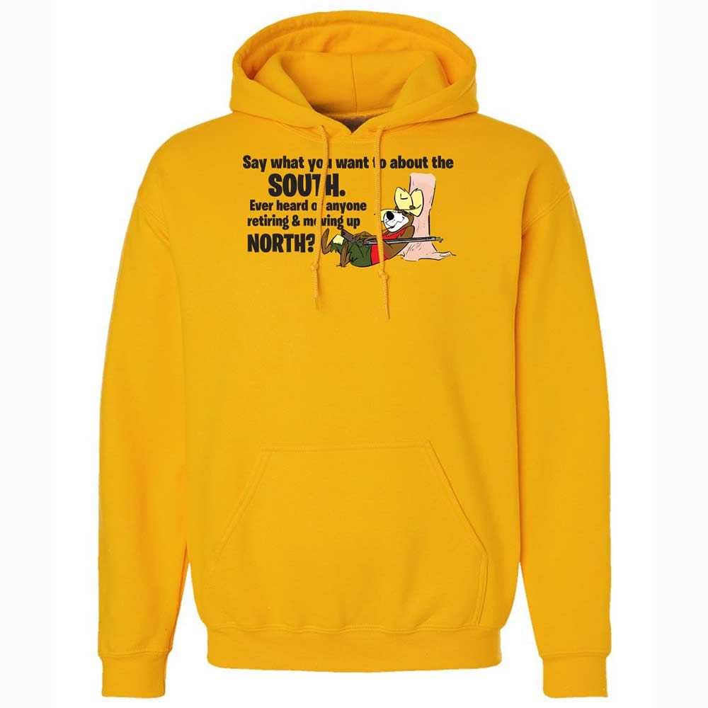 Classic Unisex Hoodie - WBRB98PH - Gold - 13
