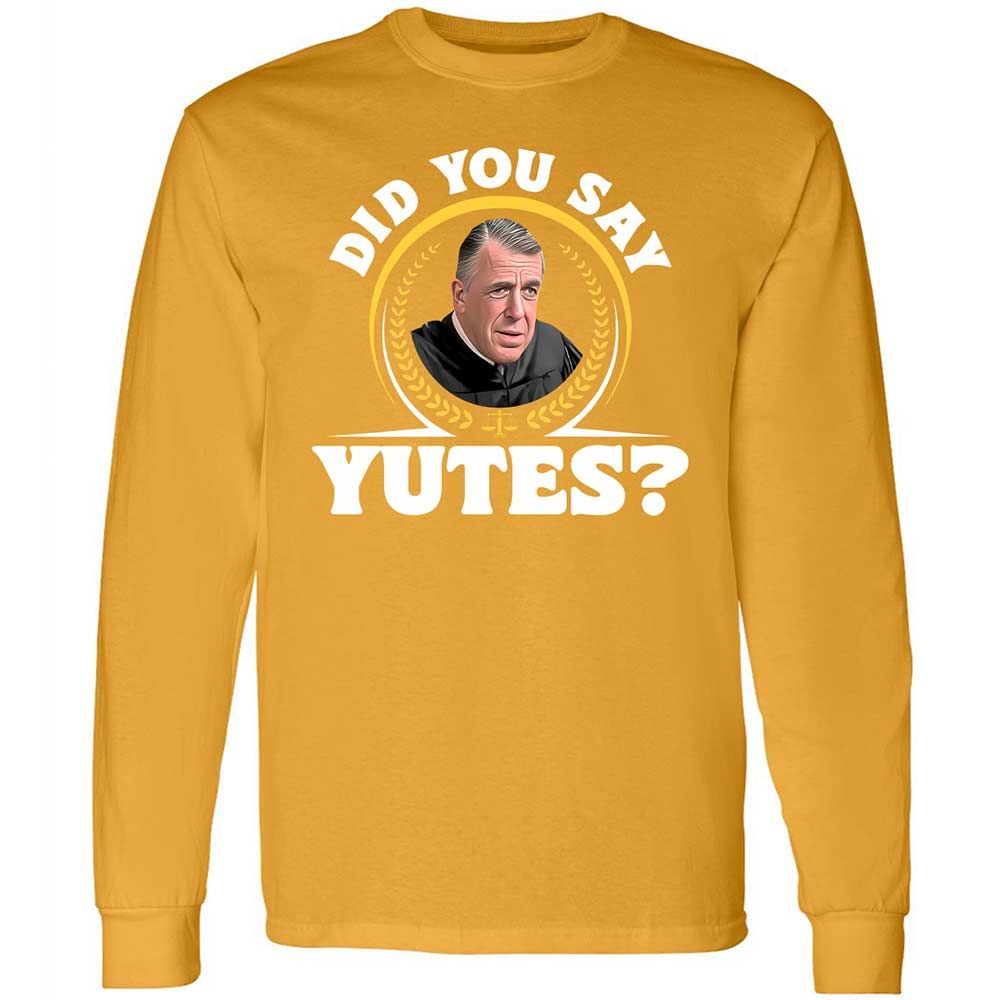 Long Sleeve T-Shirt - 3EUEJFXU - Gold - 13