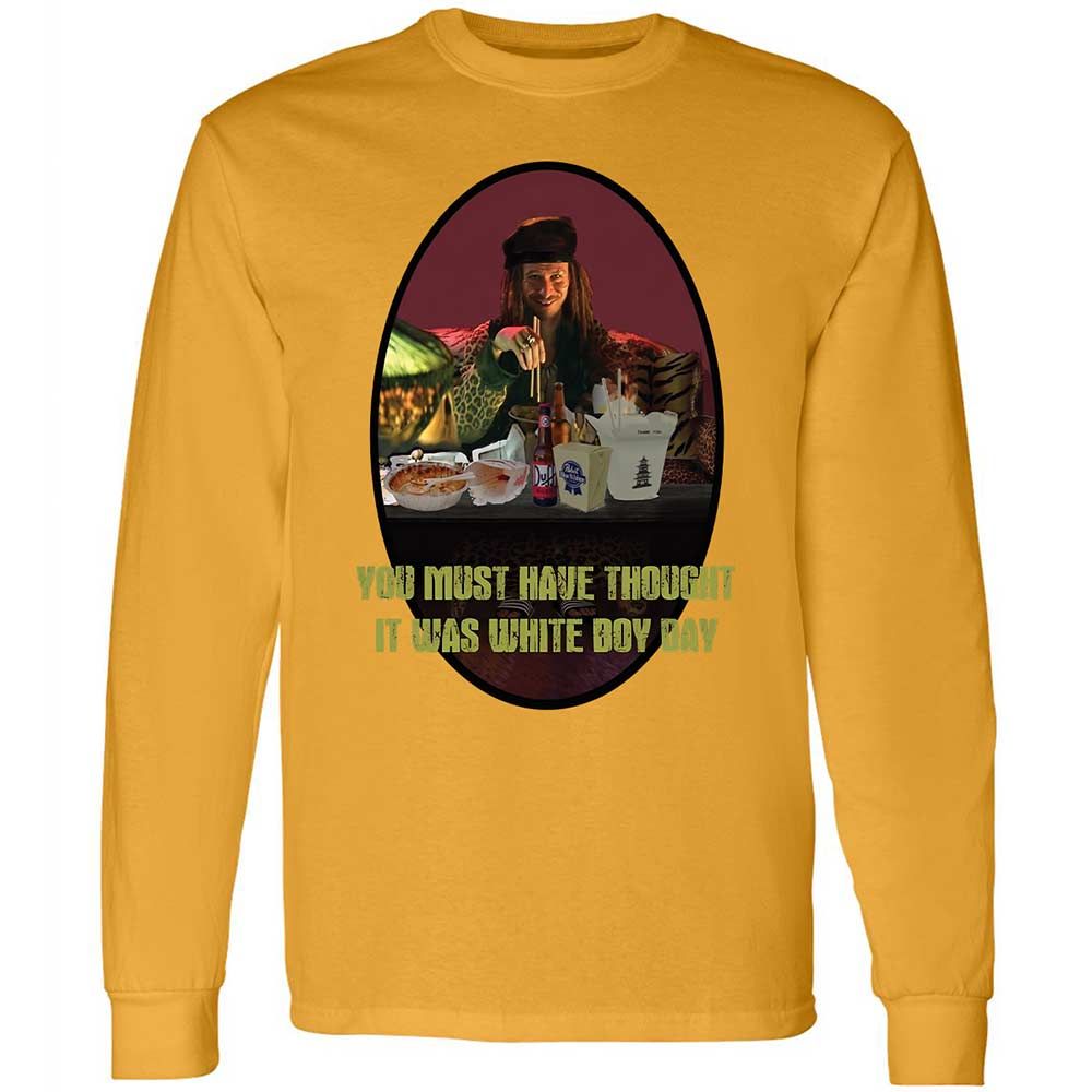 Long Sleeve T-Shirt - 7ZVUAPQF - Gold - 13