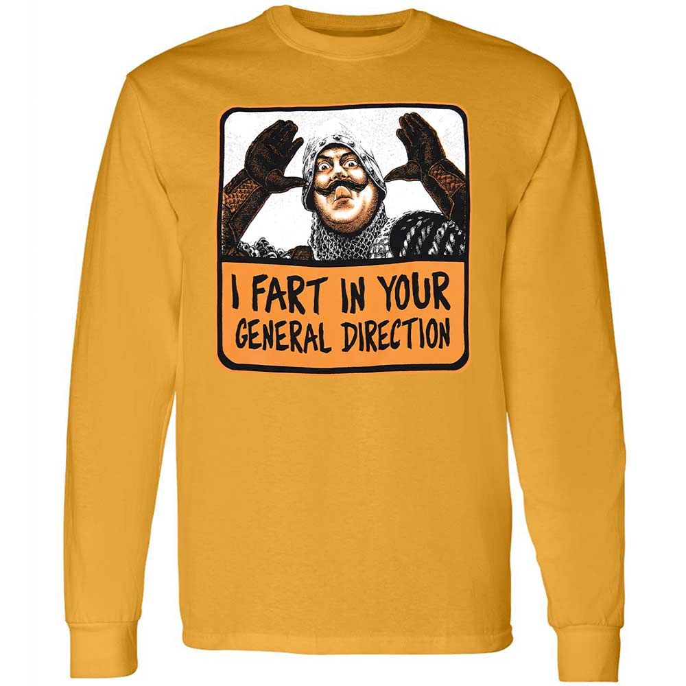 Long Sleeve T-Shirt - 82XCWHND - Gold - 13