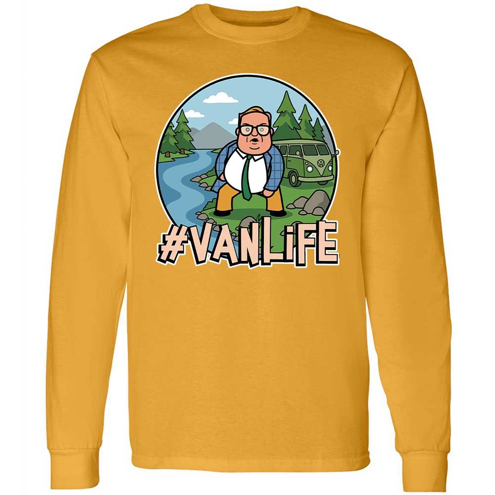 Vanlife living in a van down by the river - Gold - 13