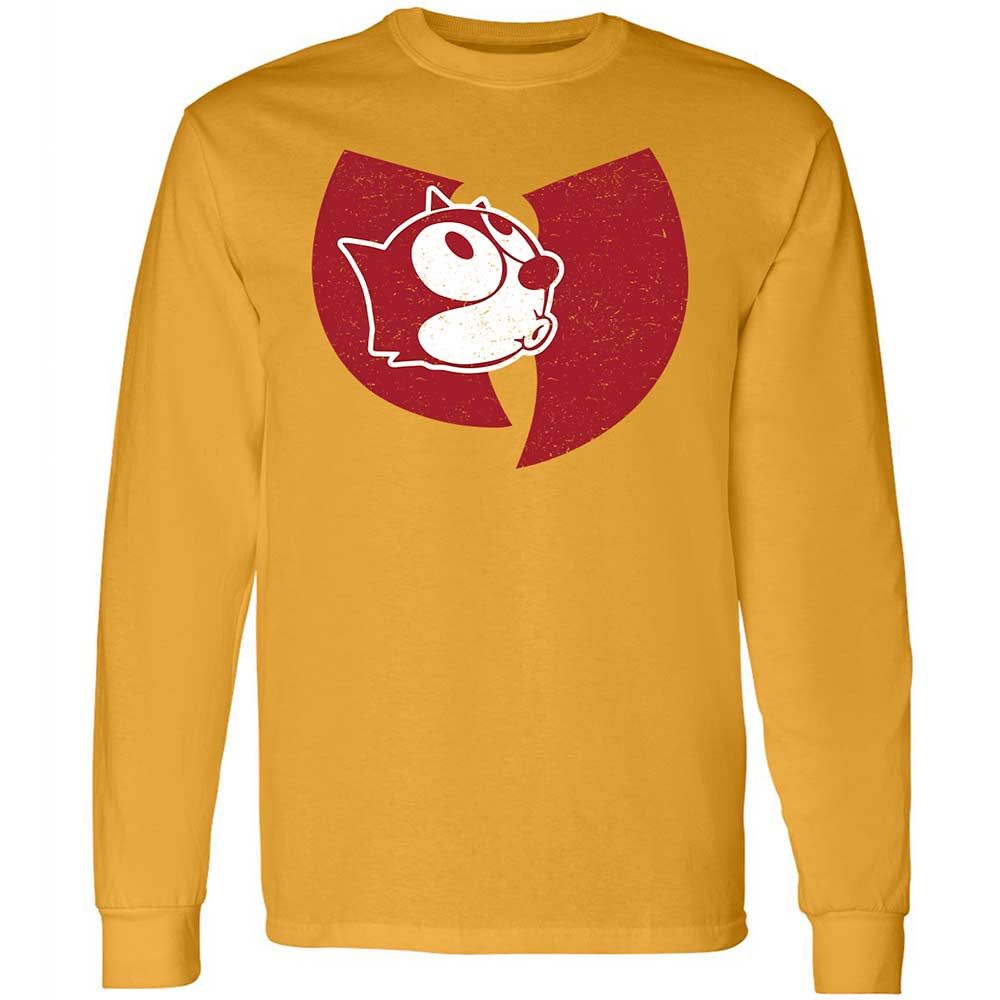 Long Sleeve T-Shirt - YFQ2M85F - Gold - 13