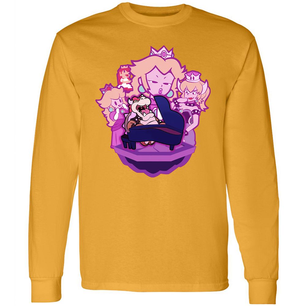 Long Sleeve T-Shirt - 7TN4J4SQ - Gold - 13