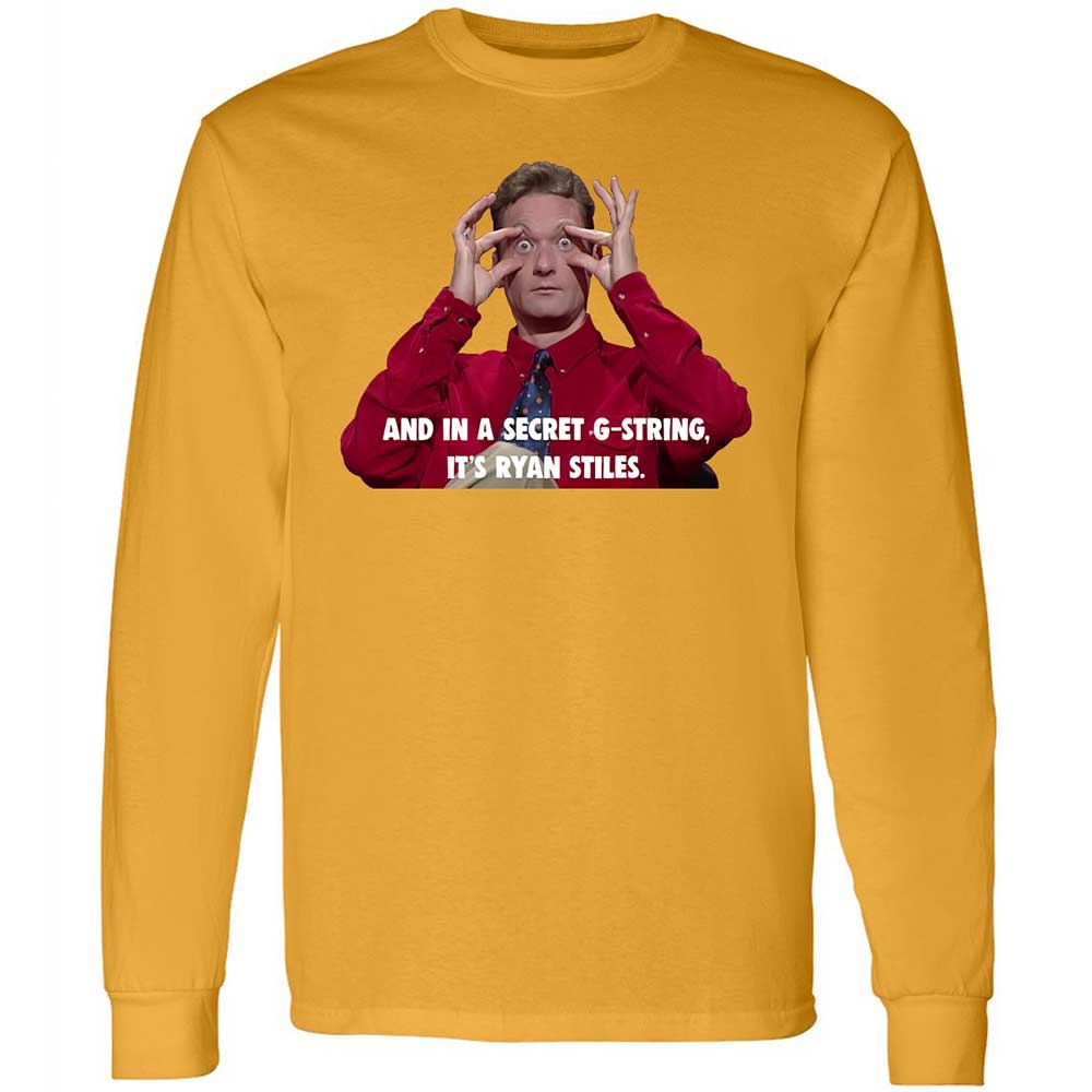 Long Sleeve T-Shirt - 2FDJXZWR - Gold - 13