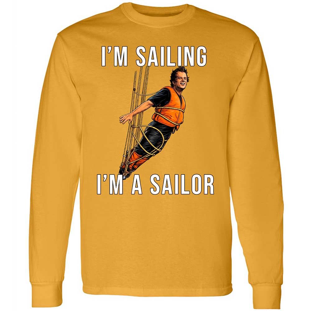 Long Sleeve T-Shirt - BS1R9PVU - Gold - 13