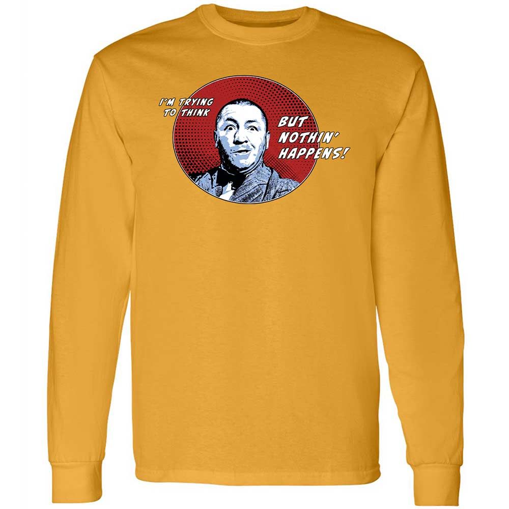 Long Sleeve T-Shirt - EGWHDEAH - Gold - 13