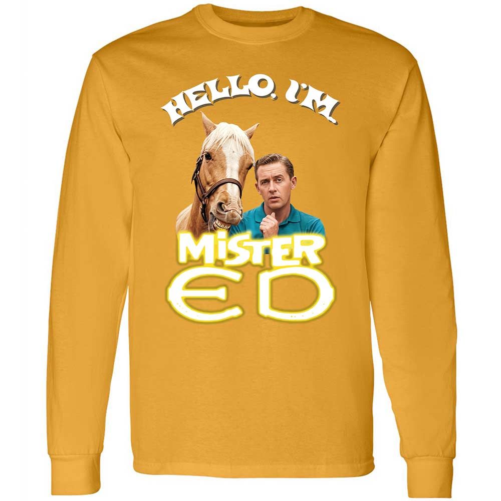 Long Sleeve T-Shirt - 6N3S8N2Z - Gold - 13