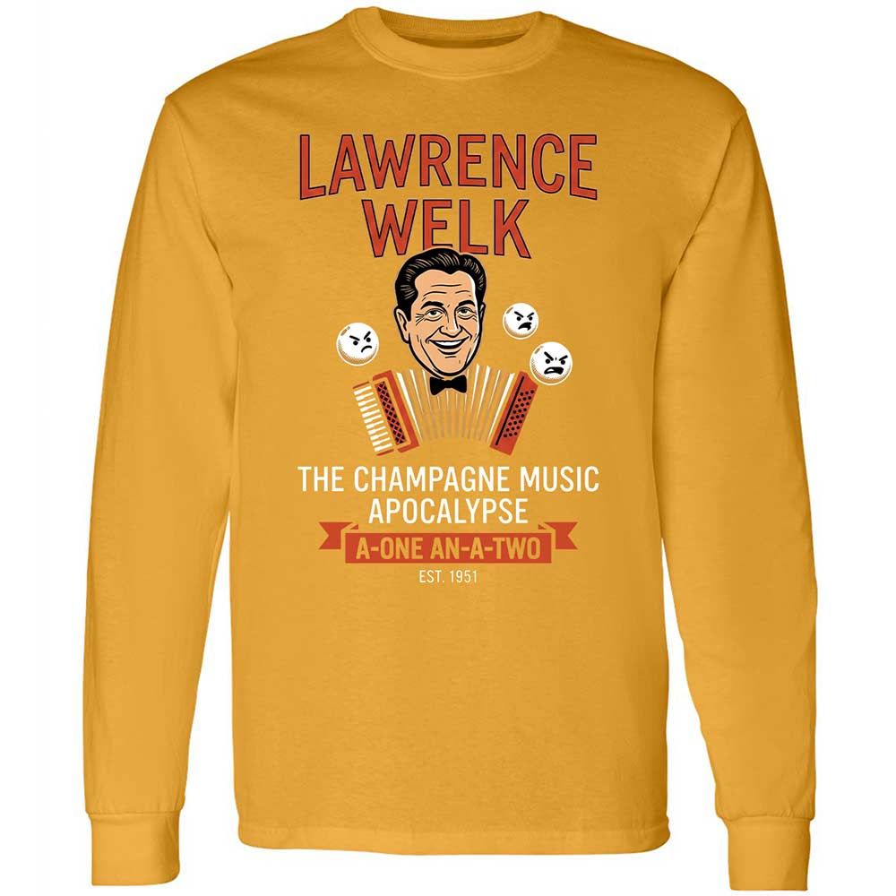 Long Sleeve T-Shirt - WXFQY61B - Gold - 13