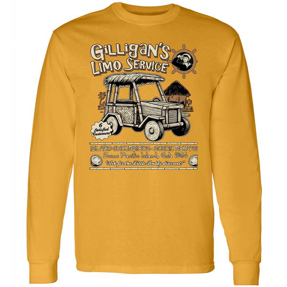 Long Sleeve T-Shirt - NVSXRBC3 - Gold - 13