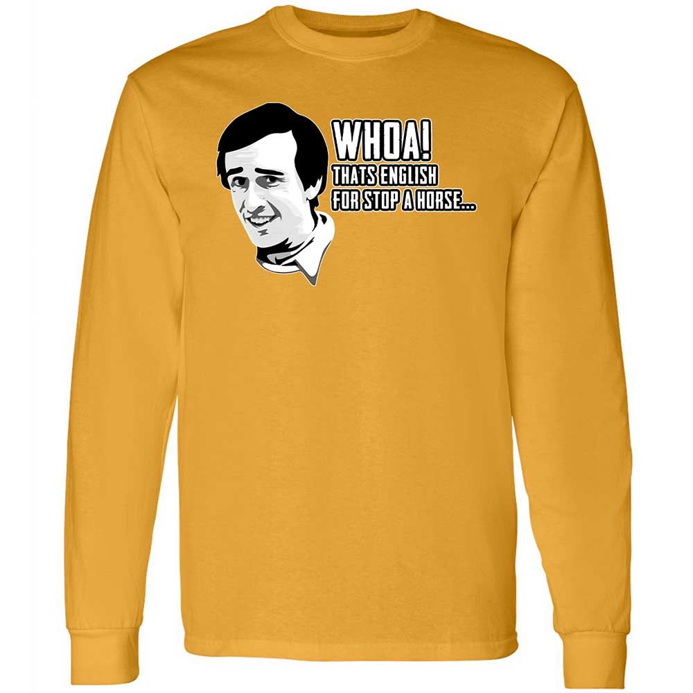 Long Sleeve T-Shirt - QFNP3US7 - Gold - 13