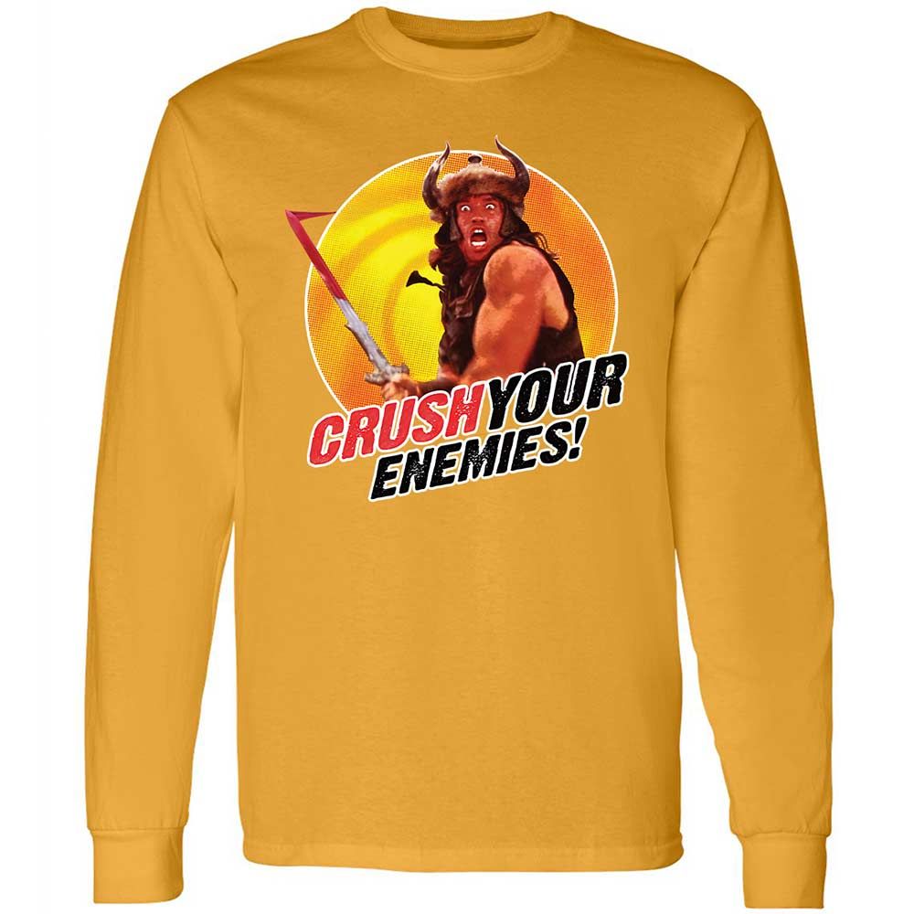 Long Sleeve T-Shirt - QKWHKPEC - Gold - 13