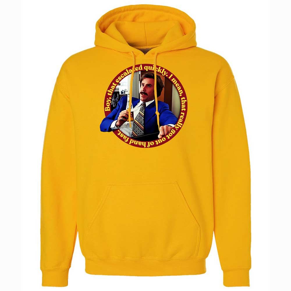 Classic Unisex Hoodie - LG9LUTZF - Gold - 13