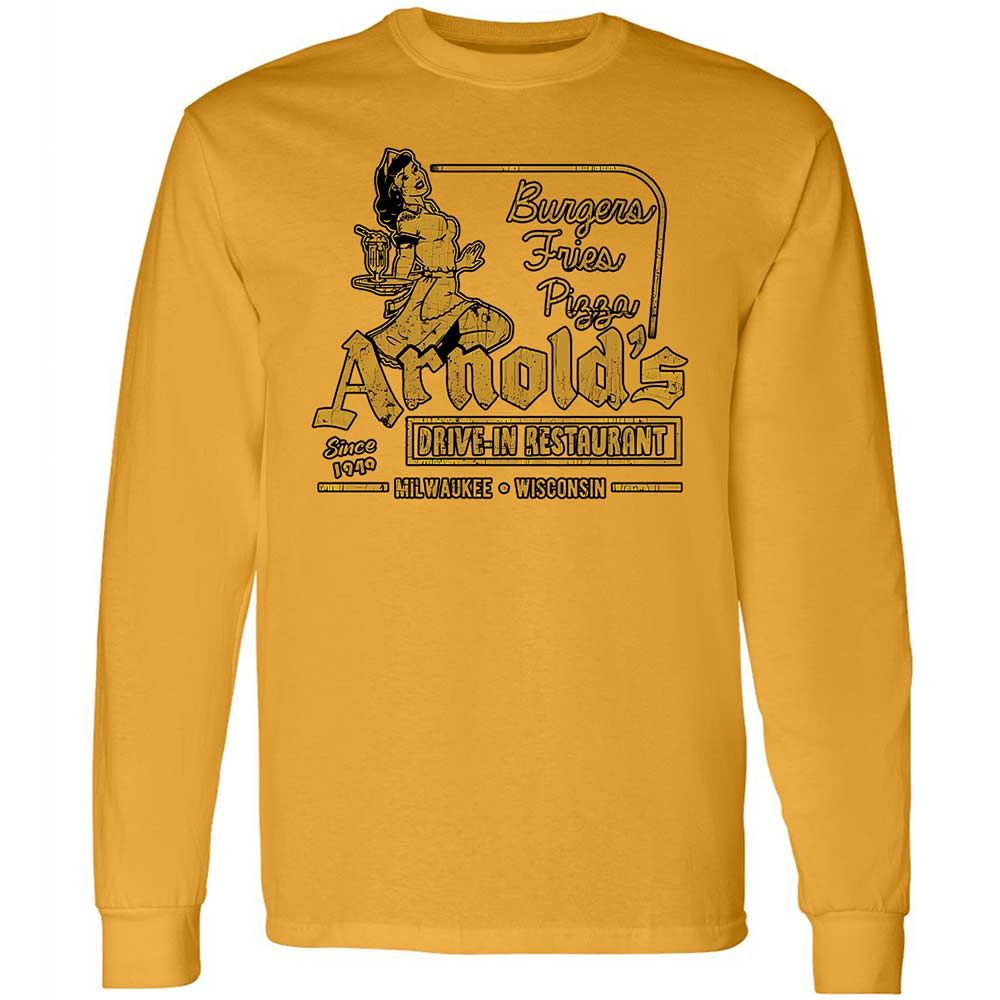 Long Sleeve T-Shirt - J6GECCKZ - Gold - 13
