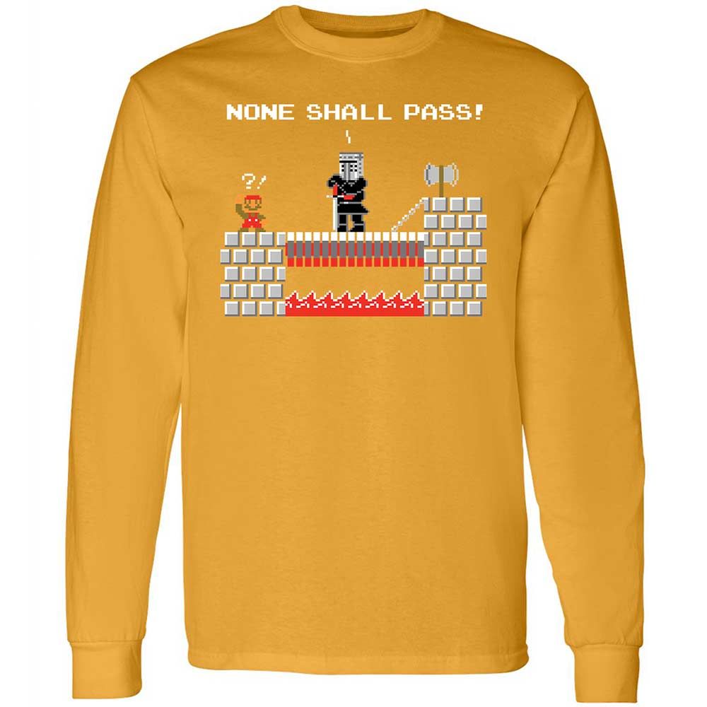 No Plumbers Shall Pass - Gold - 13