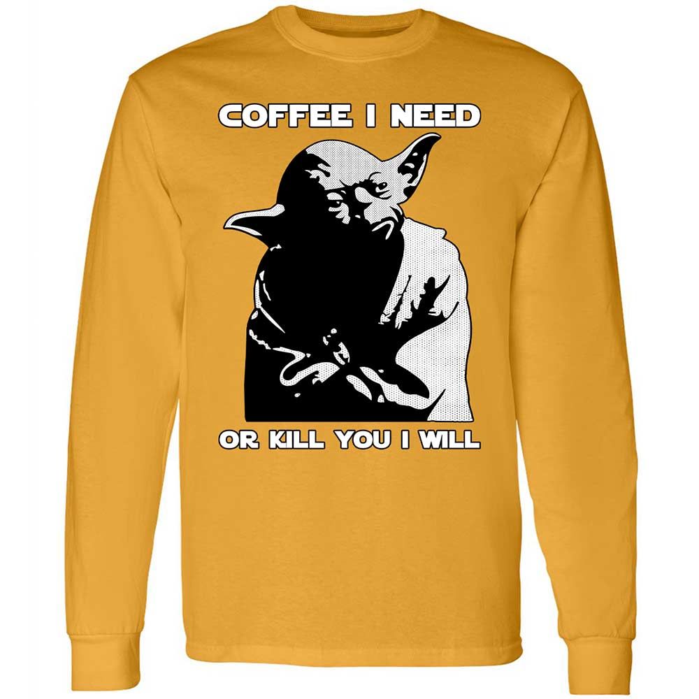 Coffee I Need - Gold - 13