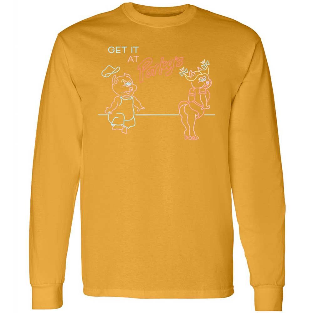 Long Sleeve T-Shirt - D5ZYC1RV - Gold - 13