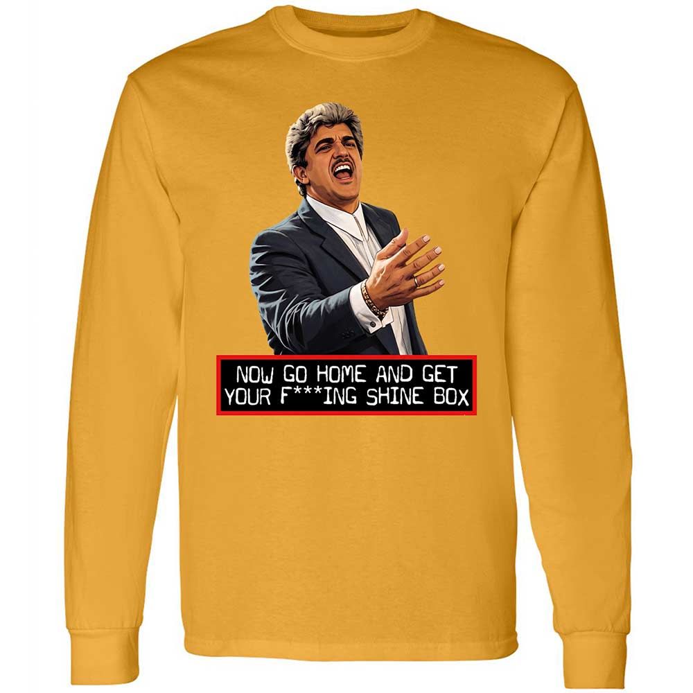 Long Sleeve T-Shirt - KBRVH6JL - Gold - 13