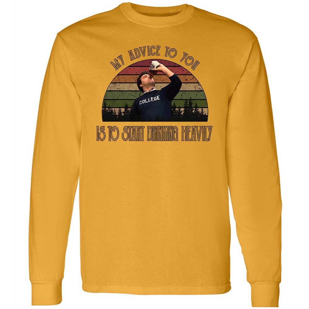 Long Sleeve T-Shirt - XPHL8S83 - Gold - 13