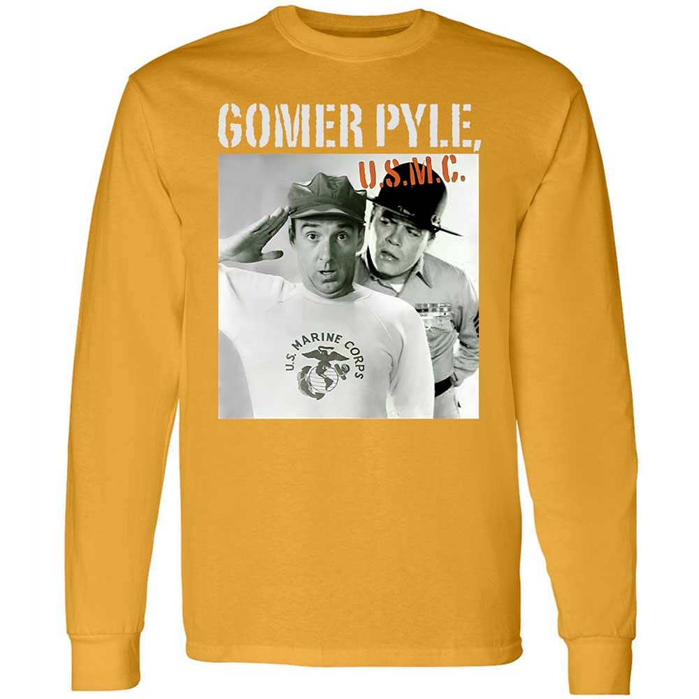 Long Sleeve T-Shirt - 9K9QBV7X - Gold - 13