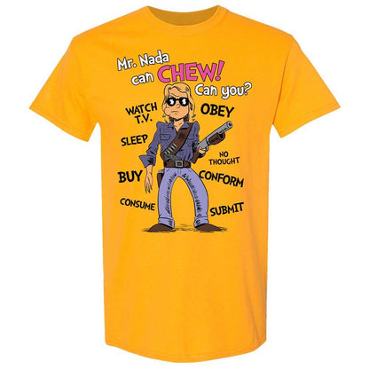I have come here to chew bubblegum and kick ass - Gold - 13