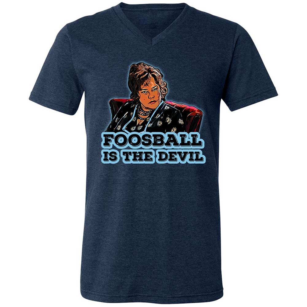 Unisex V-Neck T-Shirt - BL63YCGB - Heather Navy - 13