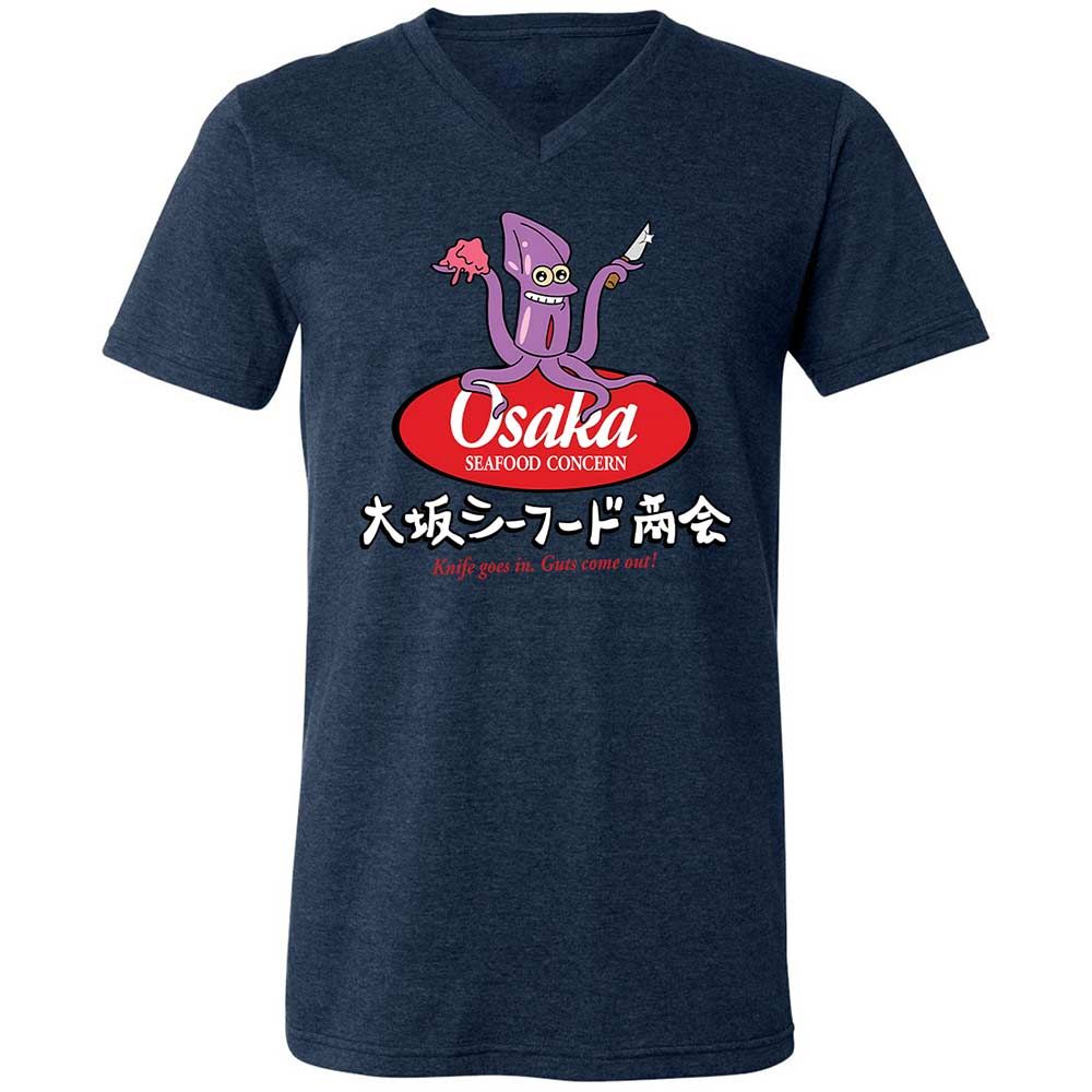 Osaka Seafood Concern - Heather Navy - 13