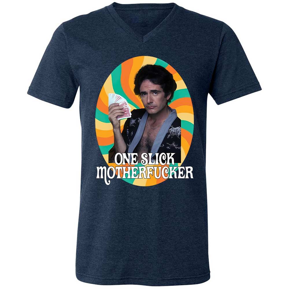 One Slick Motherfu*ker - Heather Navy - 13