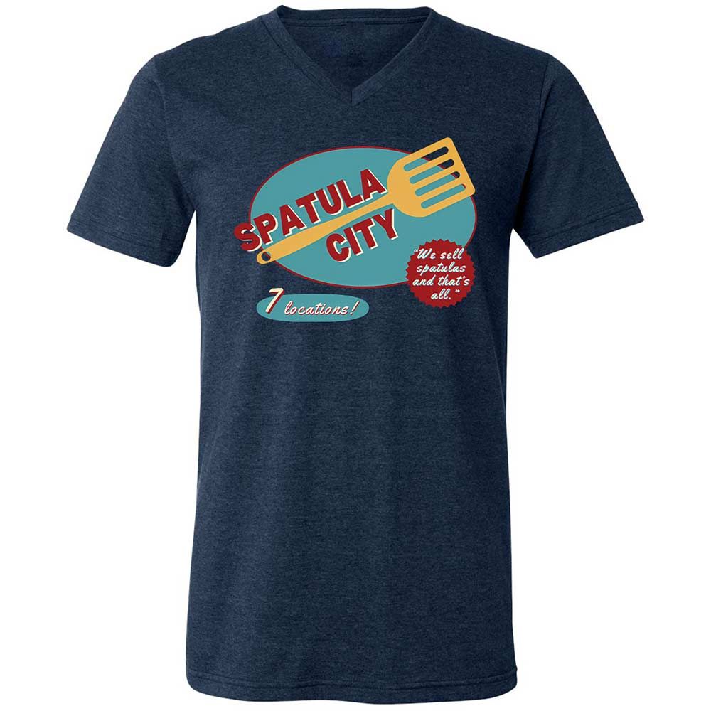 Spatula City - Heather Navy - 13