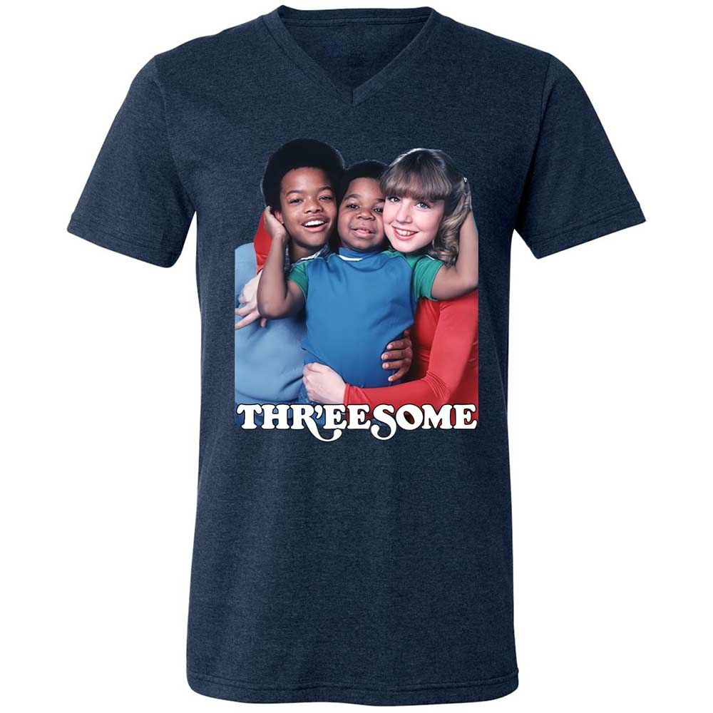 Threesome - Heather Navy - 13