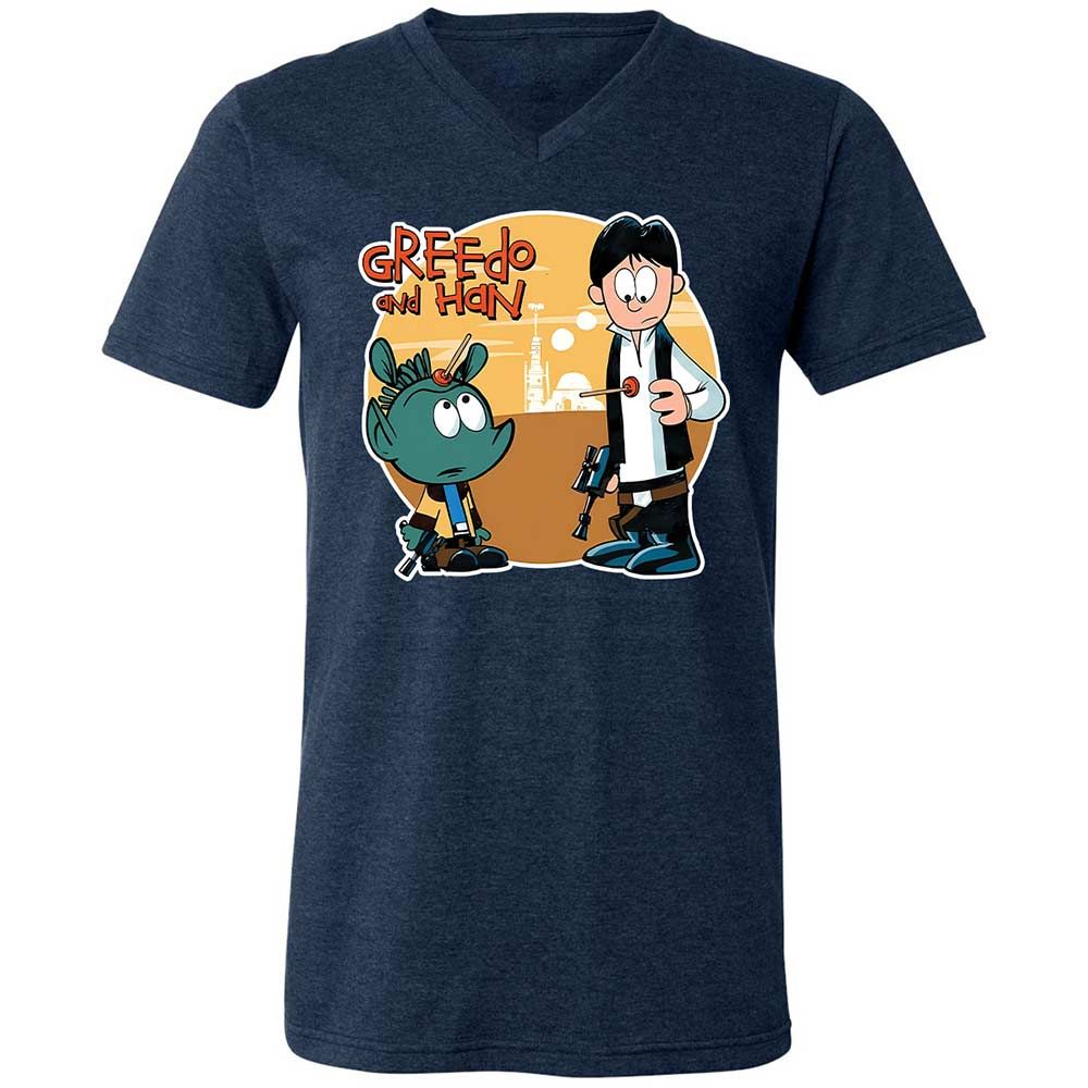 Greedo & Han - Heather Navy - 13