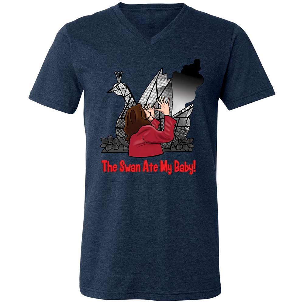 The Swan Ate My Baby - Heather Navy - 13