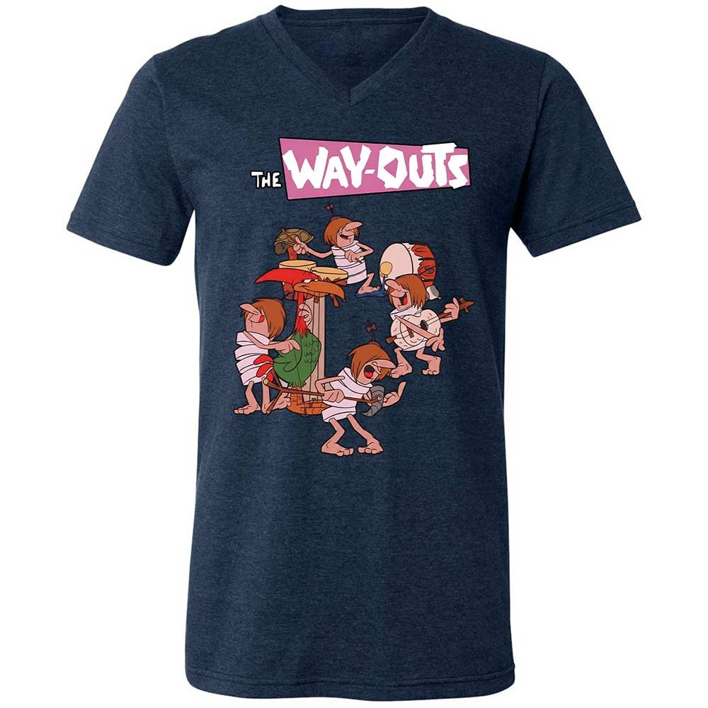 The Way-Outs Groovy 60's - Heather Navy - 13