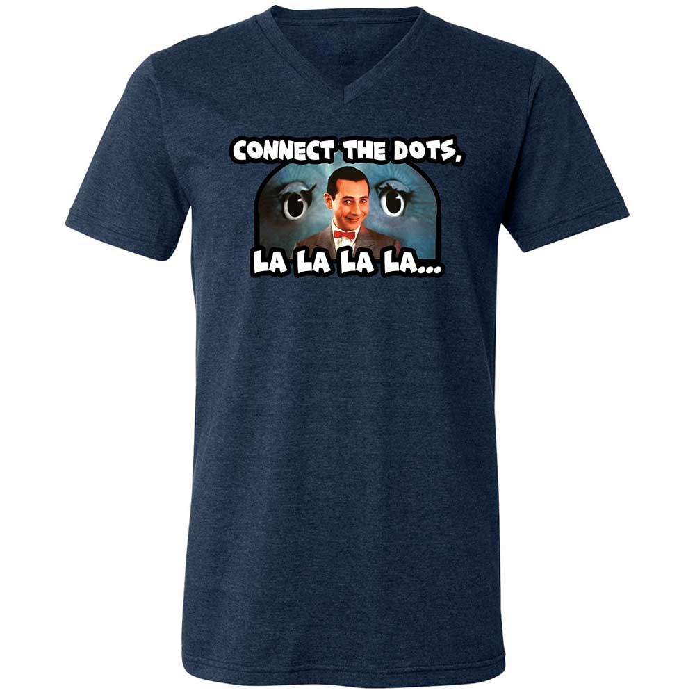 Unisex V-Neck T-Shirt - KN9M8C8S - Heather Navy - 13