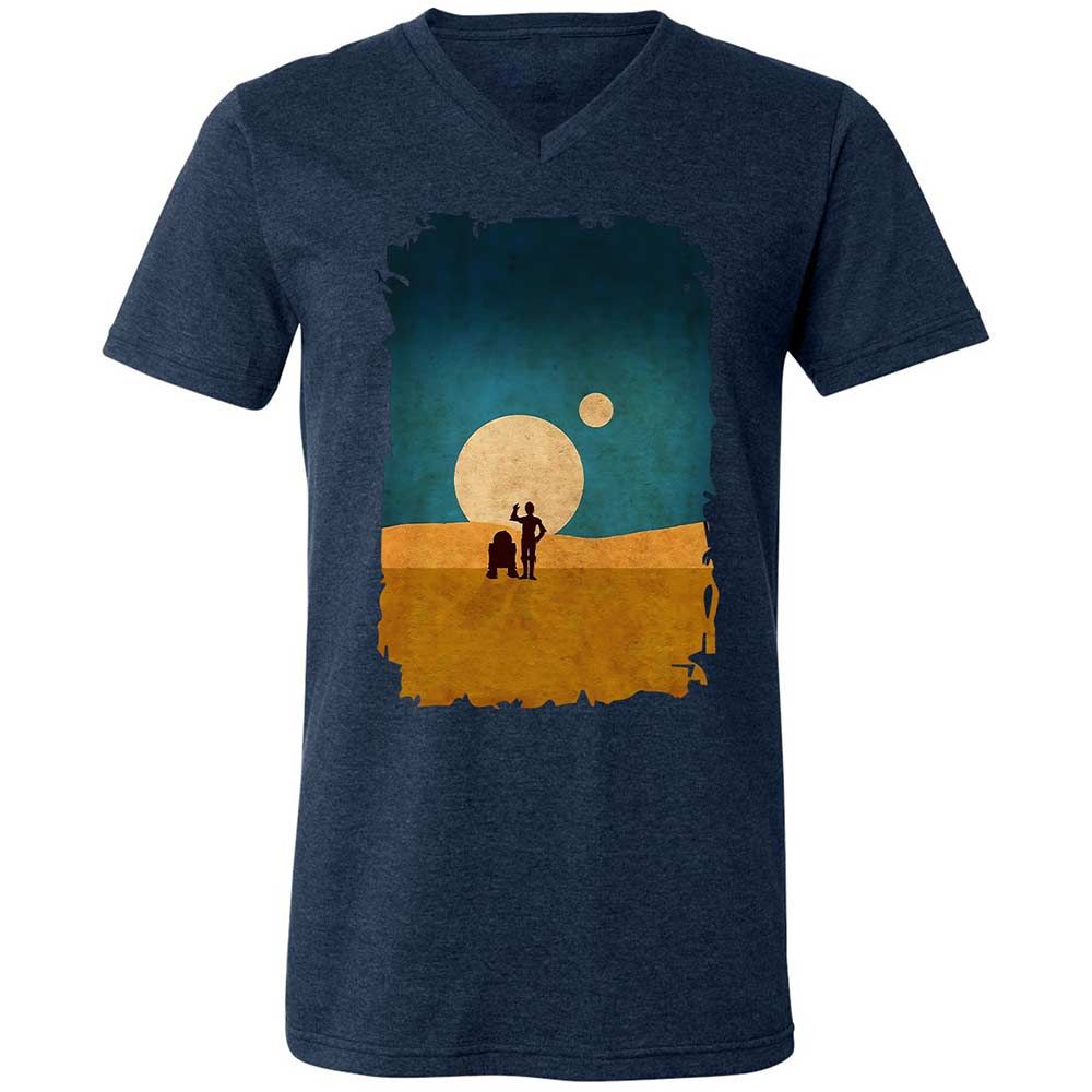 Droids In The Dunes - Heather Navy - 13