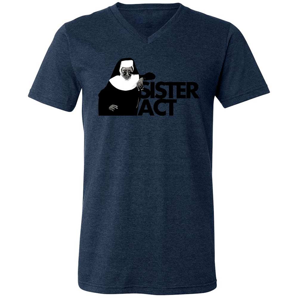 Unisex V-Neck T-Shirt - S88SBL5V - Heather Navy - 13