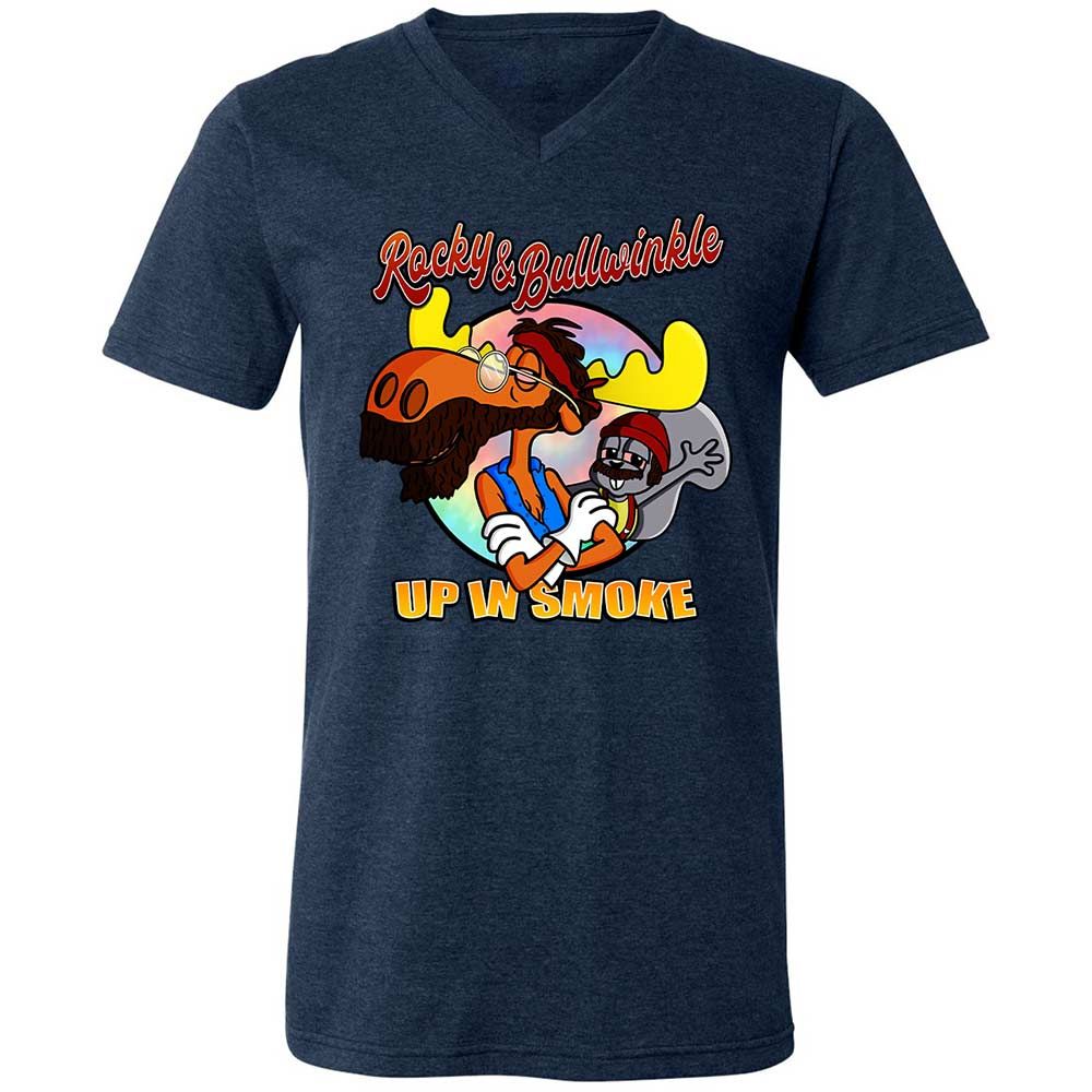 Funny Up In Smoke - Heather Navy - 13