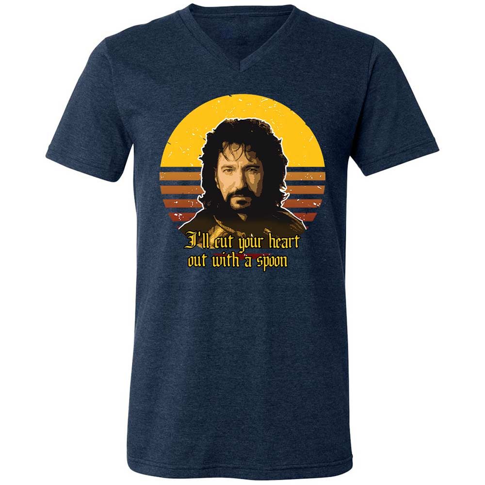 I'll Cut Your Heart Out - Heather Navy - 13