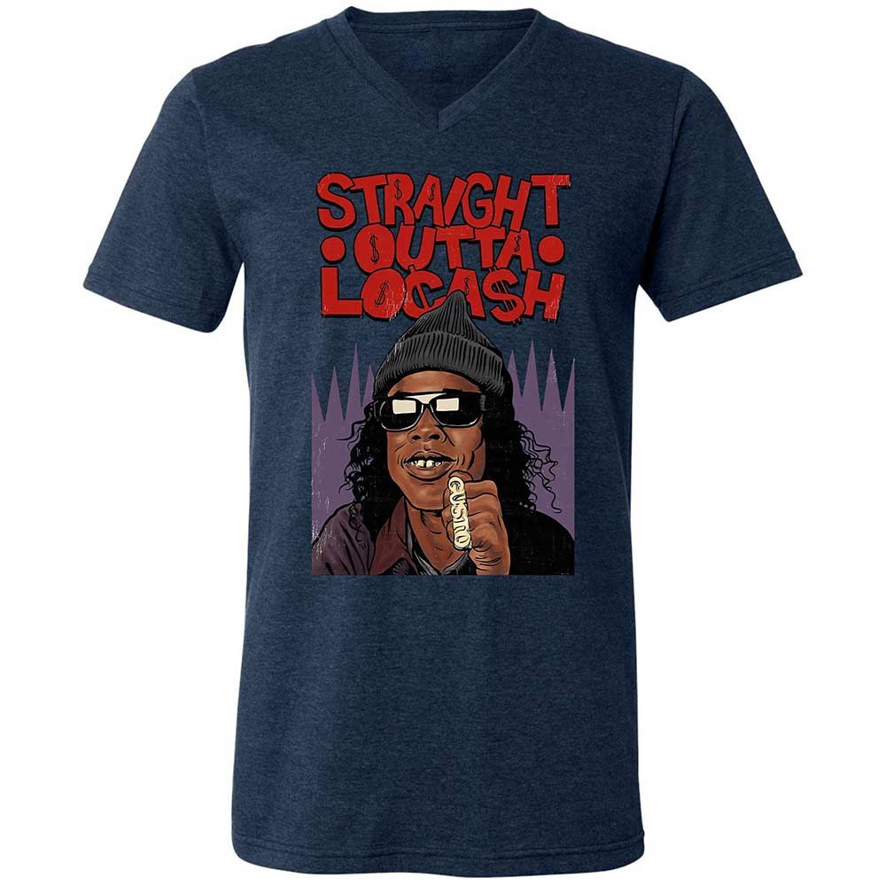 Straight Outta Locash - Heather Navy - 13