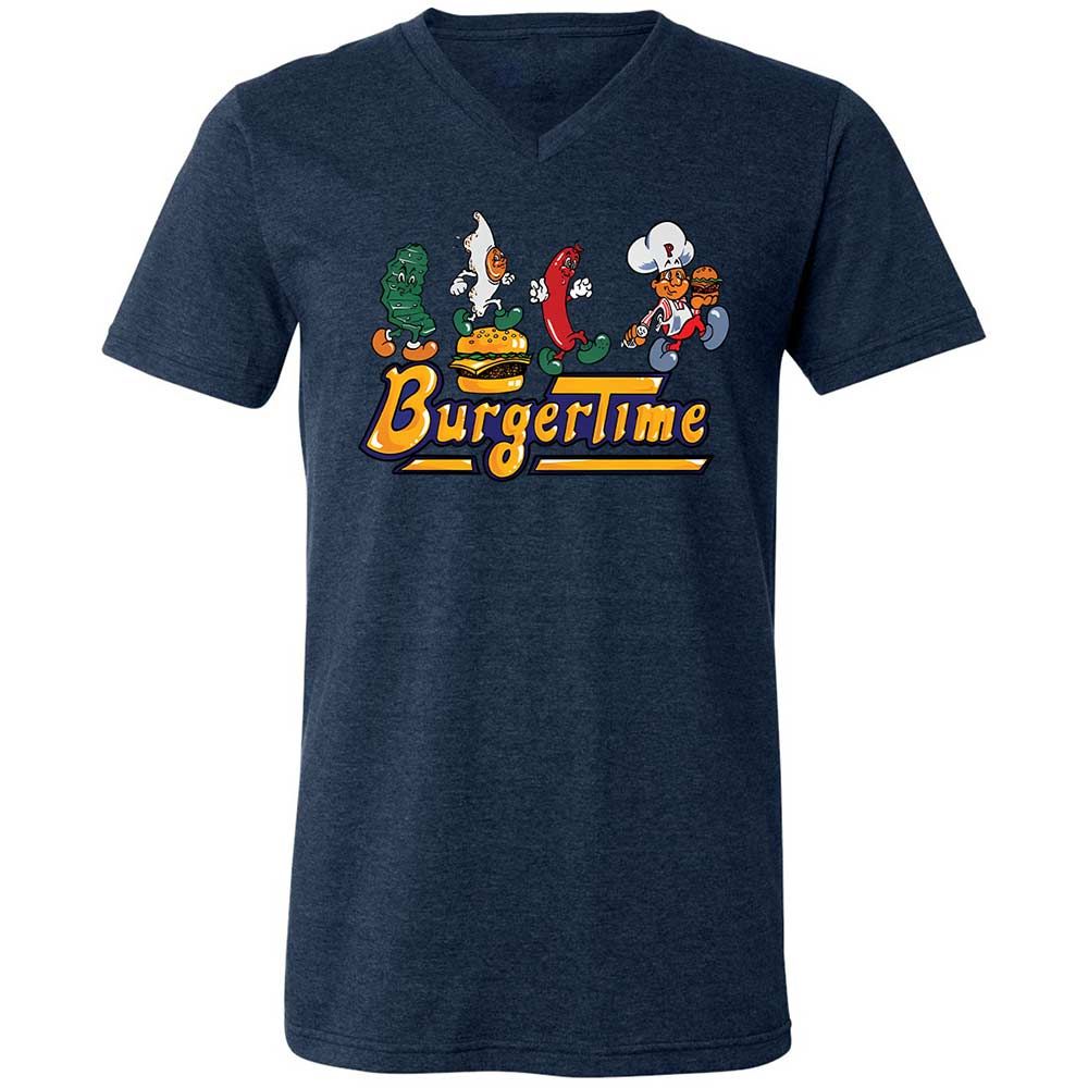 BurgerTime - Heather Navy - 13